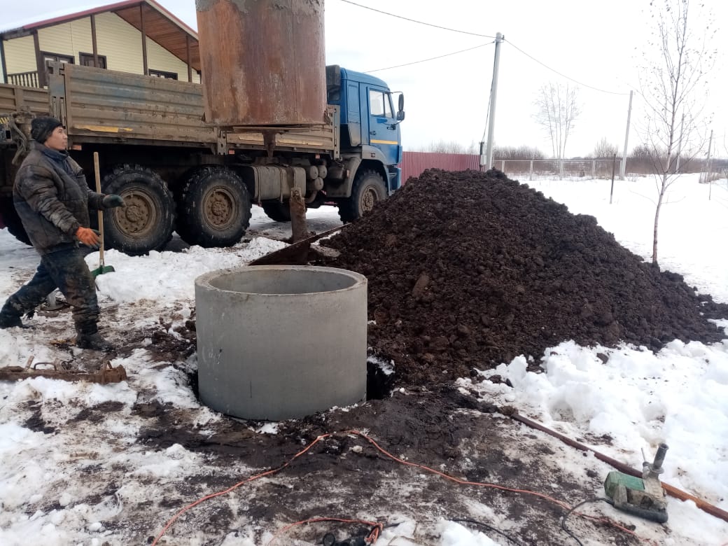 Бурение колодцев машиной под кольца калужская область